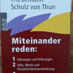 Friedemann Schulz von Thun
Oktober 2019
wird nur komplett verkauft
Versand ist auf eigene Kosten möglich