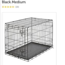 medium dog cage only used for few weeks from pets at home   20pound