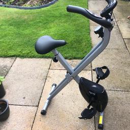Opti excersise bike. Hardly used in immaculate condition. Argos new £119.99 see pictures. Can deliver locally.