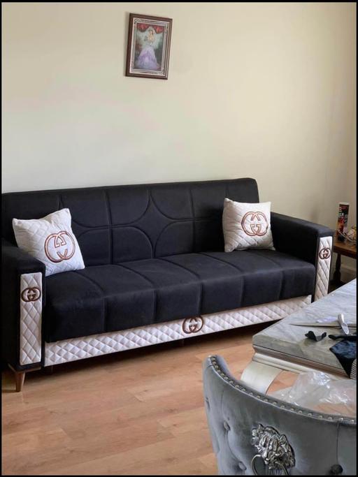 Buy & Sell South West London Sutton - Photos for Versace Sofa cum bed