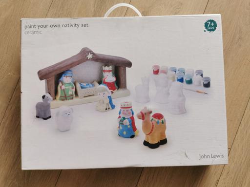 courses Nottinghamshire Mansfield - Photos for John Lewis Ceramic Paint your own nativity