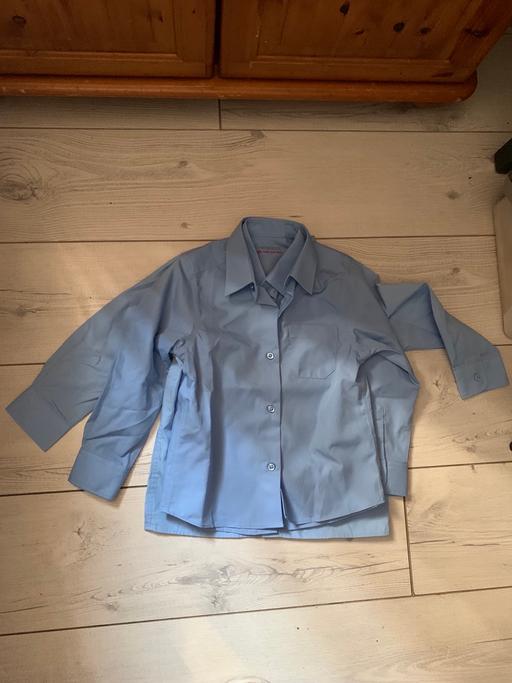 Buy & Sell Essex Thurrock - Essex - Photos for 3 new M&S long sleeve school shirt 4/5yrs