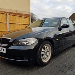 BMW 320D ES, Black, manual, 4 previous owners, 

104k FSH, MOT till Dec 2021. 

Tinted windows and BMW upgraded alloys.