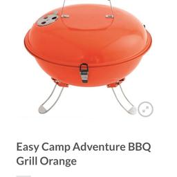 Brand New. 
Charcoal camping bbq.
Paid £31.99.
Collection or free local delivery.