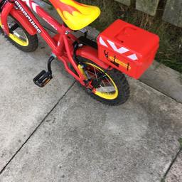 Boys bike 12inch great used condition comes with stabilisers collection only