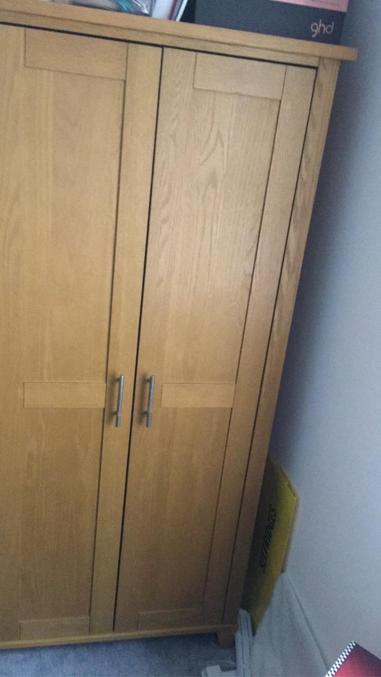 Beautiful solid oak furniture set in WN6 Wigan for £50.00 for sale Shpock