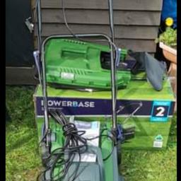 Fully tested and working, has a threaded screw shown in picture, we put a collar/washer in place to hold it shut as it doesn't screw in much further than shown above as it snaps closed, this does not affect the mower at all, works perfectly,