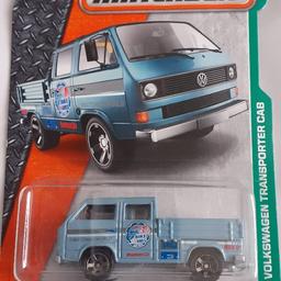 VW Transporter 2.5 crew cab pick up.
Matchbox DJV 48- 2B10.
Brand new in box.
Very rare model.
Collection only.