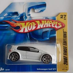 VW Golf GTI mk5 matchbox model.
Brand new in box.
2007 first editions.
Collection only.