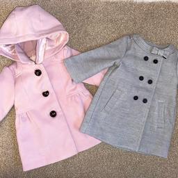 2 stunning girls coats, both lined and in perfect condition