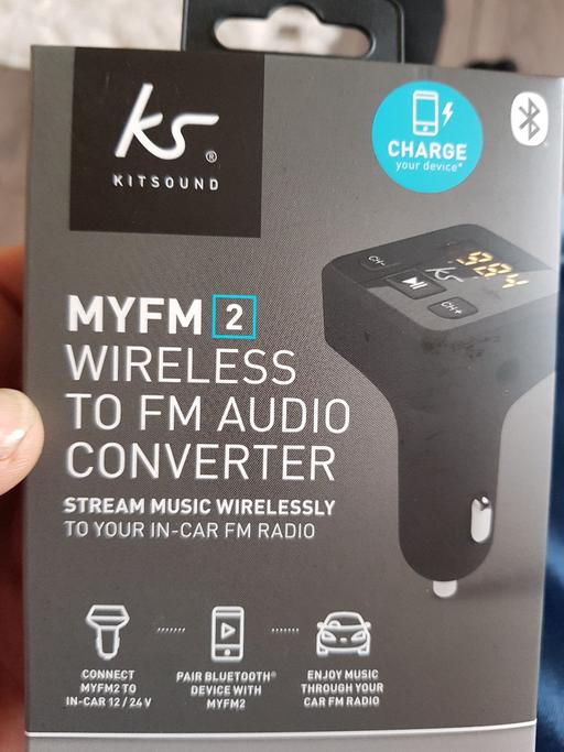 Buy & Sell West Midlands Wolverhampton - Photos for myfm2 wireless to fm autio converter