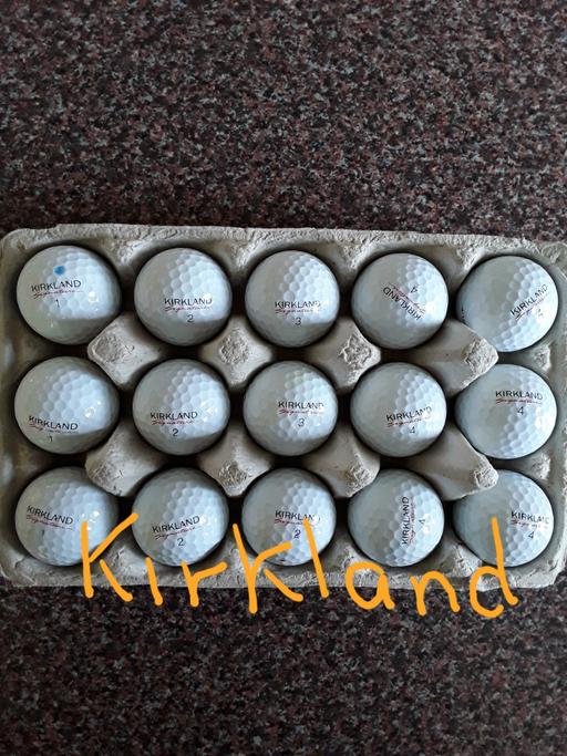 Buy & Sell Ellesmere Port Cheshire West and Chester - Photos for 15 x Used Kirkland Golf Balls