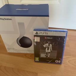 Ps5 pulse 3d and fifa21 for Ps5
Brand new sealed
Can sell separately