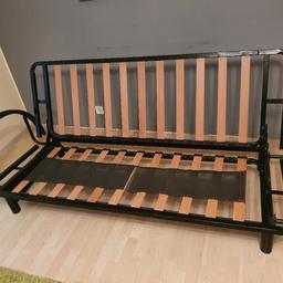 Metallfuton (Bettfunktion oder Couch)
190 Länge x135 Breite