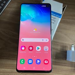 Samsung galaxy S10 128GB 8ram White  works with all networks Full working condition very good condition￼￼￼