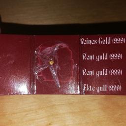 Verkaufe Reines 999 Gold
ca 0,2 gramm
Verhandelbar