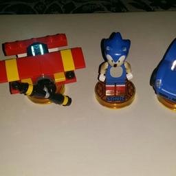sold as seen
all discs present
all working
lego dimensions sonic set.
Sonic the hedgehog
Sonic car
Dr Robotniks aeroplane
collect from hammersmith
I can post - £4.50
I do combine postage