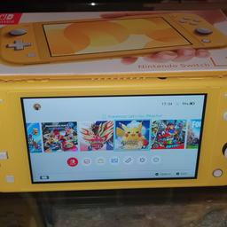 yellow Nintendo switch lite boxed with charger and a new case comes with one game download - ark Survival Evolved

like new & fully working

Collection only please

