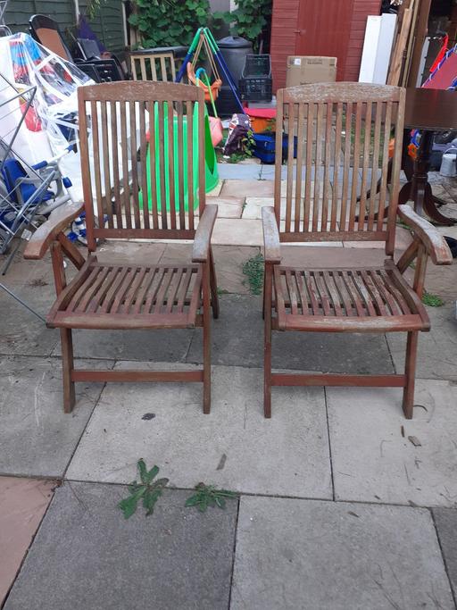 Buy & Sell South East London Mottingham - South East London - Photos for Trifon garden recliner chair ×2