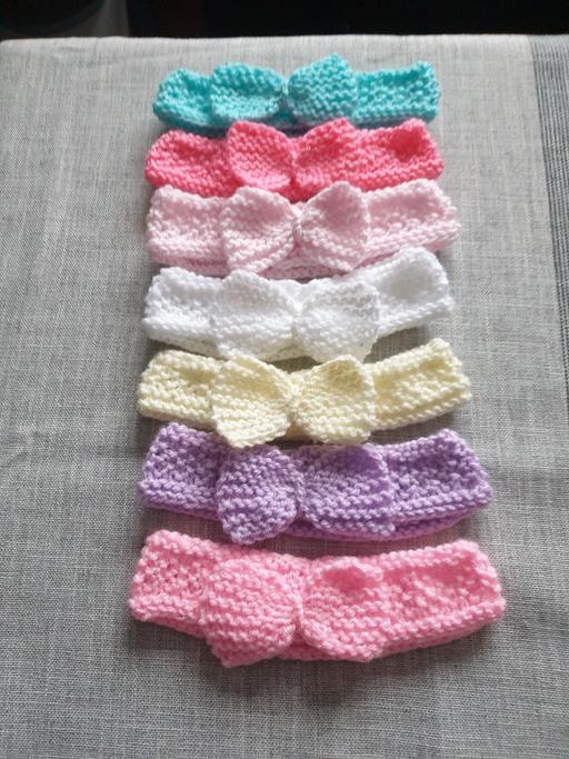 Buy & Sell West Midlands Solihull - Photos for Knitted TC Newborn Head bands £1.50
