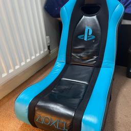 XRocket PlayStation gaming chair
Rocks and folds away
Can connect to PlayStation but we have lost the wires so can buy replacement or use without doesn’t effect chair usage
Bought in Argos for £70
Any questions pls ask
Pet and smoke free home