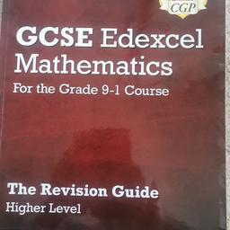 cgp Edexcel GCSE maths revision guide

good condition
pickup only