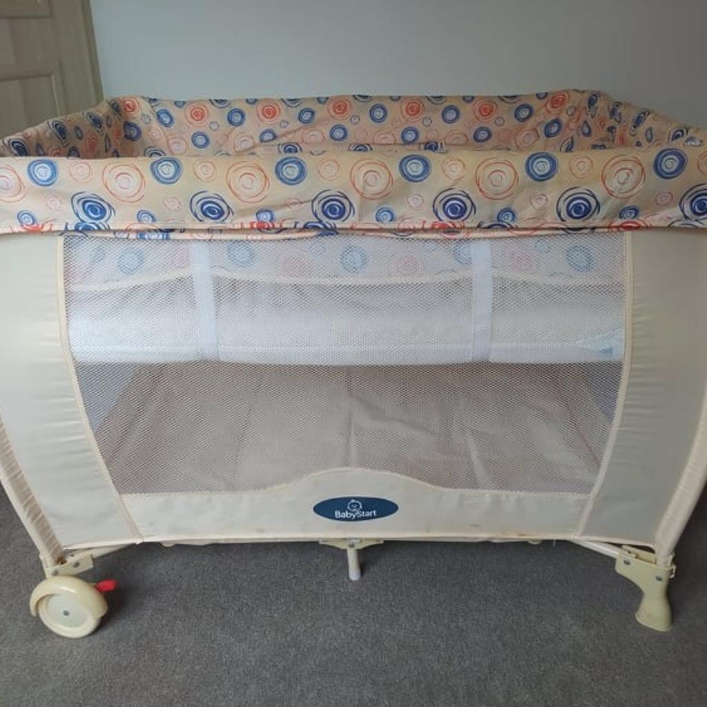 Babystart deluxe travel sales cot