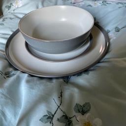 6 place settings- 6 dinner plates -6 side plates - 6 bowls, perfect condition wilko dinner set no cracks or chips