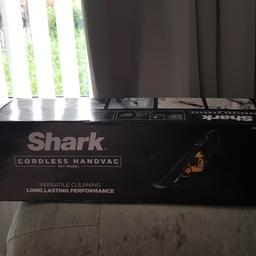 Shark cordless handvac (pet model). Brand new in box. PICKUP ONLY.