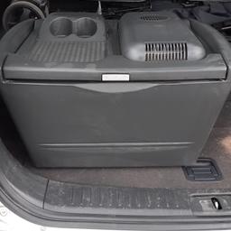12 V Cool box, for a car in grey.
60cm wide
47cm deep
35cm high
Cash and collection only
