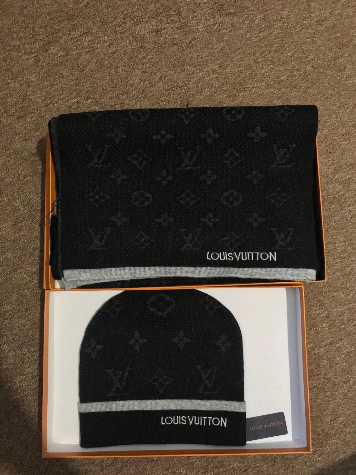 Nkompass - Louis Vuitton Scarf and Hat set is now