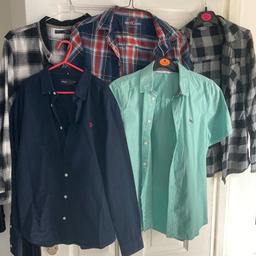 Various boys shirts age 12/13