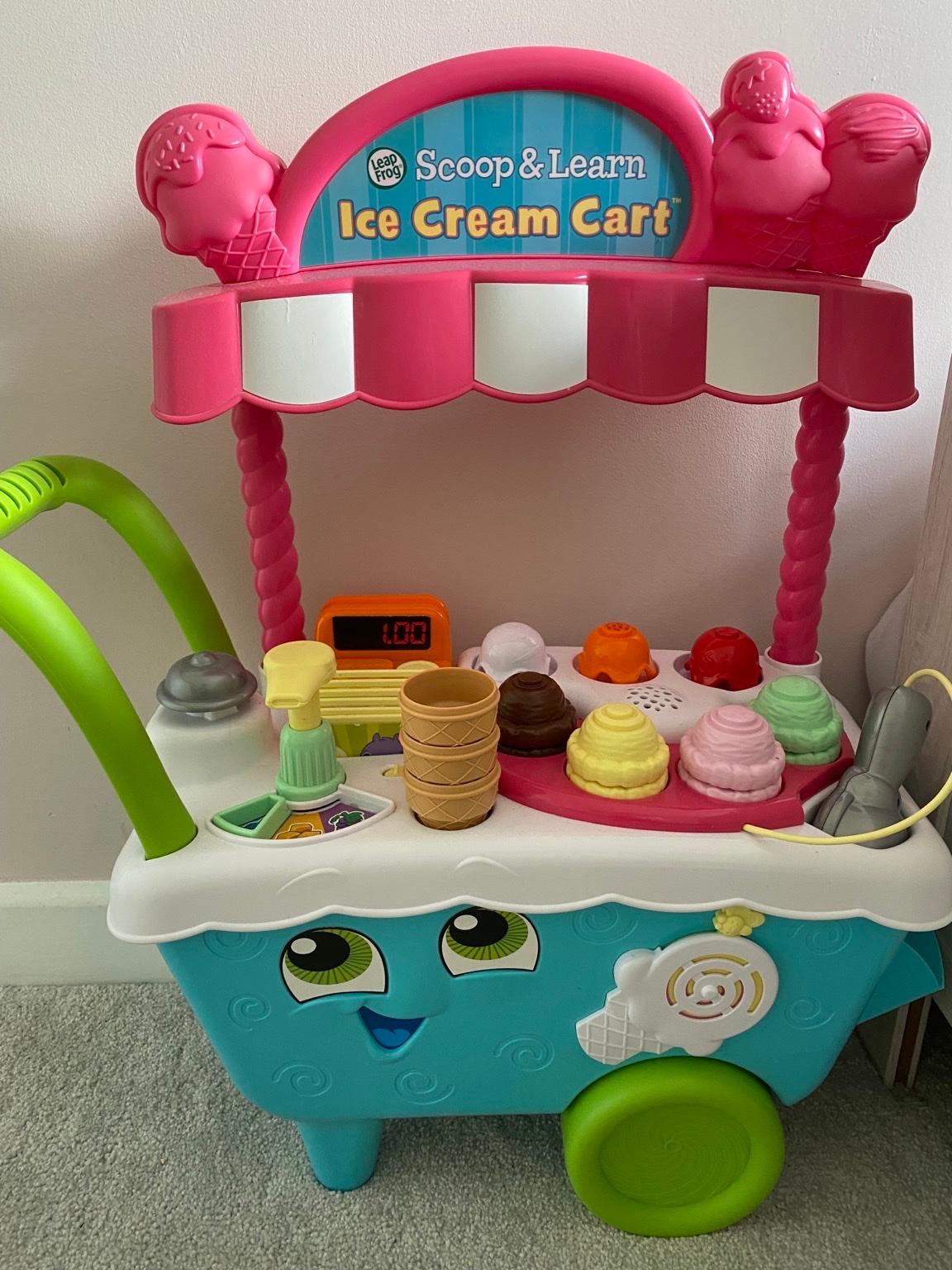 Leapfrog Scoop & Learn Ice Cream Cart in GU51 Hart for £7.00 for sale