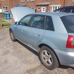 audi a3 1.9 tdi sport 6 speed pd130 engine
129999 miles
mot till october 2021
engine and gear box good
age related marks
used daily selling as bought another car
full intercooler kit as can be seen on photos
only thing is no rear seats in it
open to offers