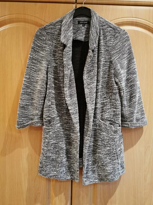 Buy & Sell Brent Wembley - HA9 - Photos for Grey Knit Cardigan blazer - New Look size 8