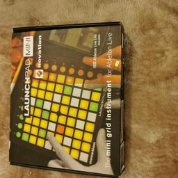 Launchpad makes music with software in box which makes and mixes music. 
Colour display. 
Hardly used. 
Sold as seen 
No refunds
