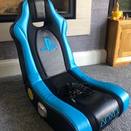 This is a PlayStation junior gaming chair. Great condition and includes wires and cables. 
Doesn’t get used so it’s up for sale. 

Collection only from Orpington BR68AQ