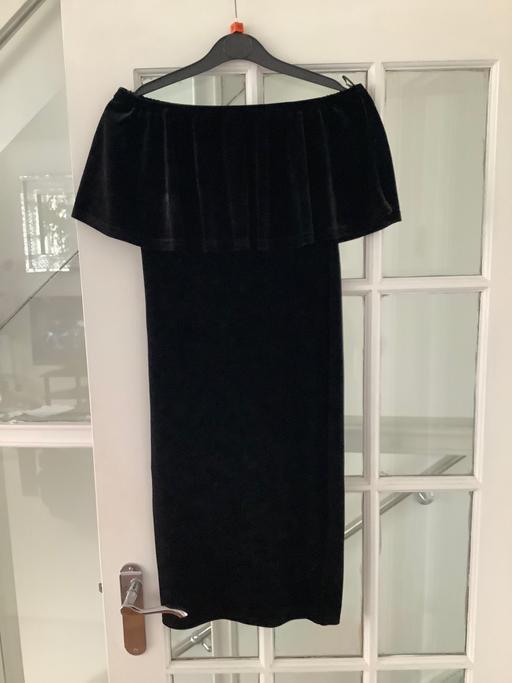 Buy & Sell South East London Widmore - South East London - Photos for QED London black velvet dress 10