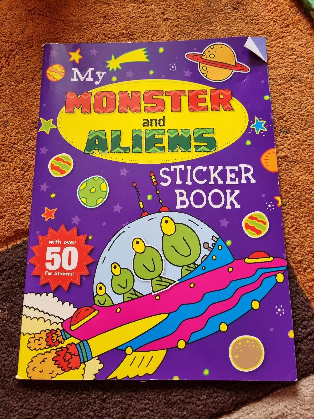 monster and aliens sticker book in S12 Sheffield for £0.50 for sale ...
