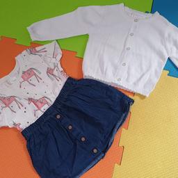 9-12month Next dress
and white cardigan
in very good condition 
washed in non bio 

can combine postage