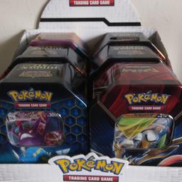 all 6 tins contain 41 cards in each, including a V or GX in each tin.

All cards in new condition! 


all for £30