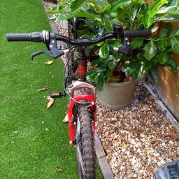 Child's Mountain Bike - Selling as son is far too big for it now - Collection only - Good working order - Newly pumped tyres - Gears - A few scuffs here and there but it is a child's bike.