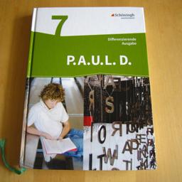 Deutschbuch P.A.U.L.D 7 Differenzierende Ausgabe - Verlag Schöningh Westermann
in sehr gutem,gepflegtem Zustand - keine Markierungen oder Einträge
ISBN.978-3-14-028102-7