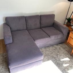 Left or right handed facing corner chaise sofa
3 seater grey trendy from very rrp £699.99

Good condition overall , over 1 year old

Local delivery available + £30