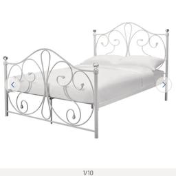 Bought from Argos.

Same bed as picture but it’s Cream not White. It’s dismantled ready to go.

Been in a spare room so not been used. Excellent condition.

Collection only please.