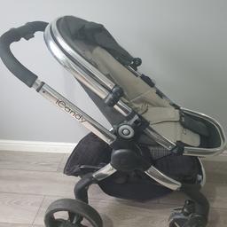 in good used condition... no rain cover or front bar which goes across the pram... collection only more pictures on request.