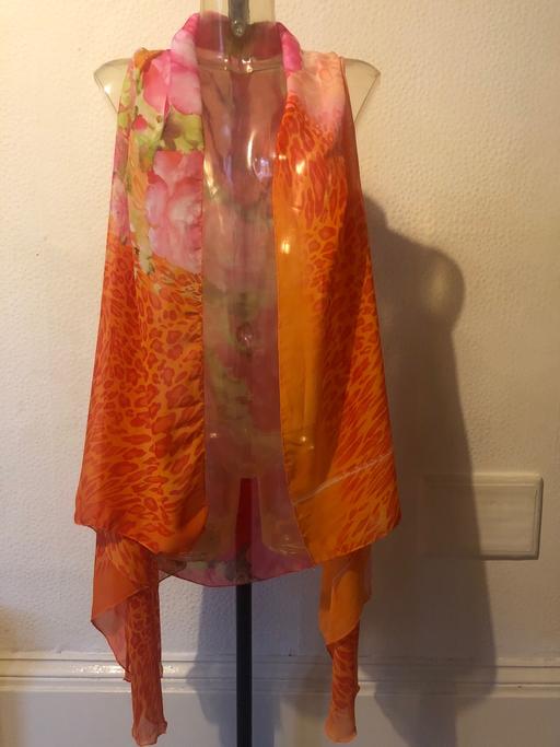 Buy & Sell Merseyside Sefton - Photos for Ladies Pink/Orange Beach Cover Up Long Kimono