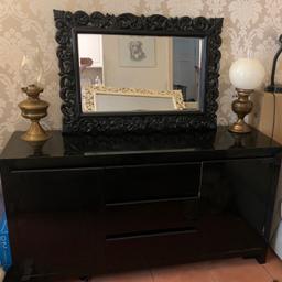 Side board does have scratches and Marks. Very heavy item.

Collection only from B37 area

Please feel free to ask any questions.

Lamps not included