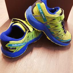 Verkaufe Salomon XA Pro Schuhe Größe 28 in top Zustand um 30€