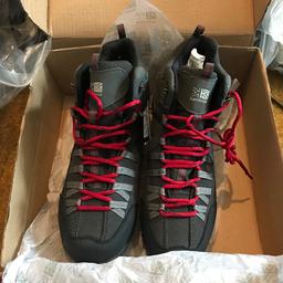 Brand new with tags. Grey and red. Size 12.